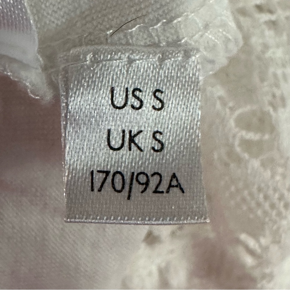 Free People Sz Small Earth Angel Maxi Dress Ivory Boho - Picture 11 of 11